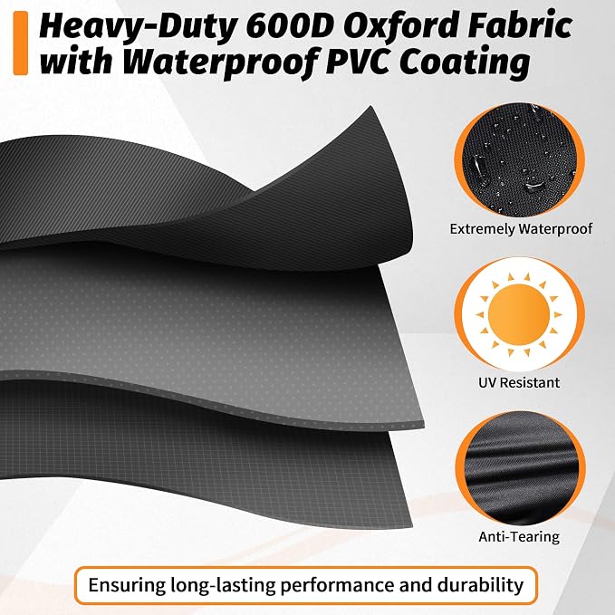 iCOVER Grill Cover 70 Inch, BBQ Grill Cover - Image 3