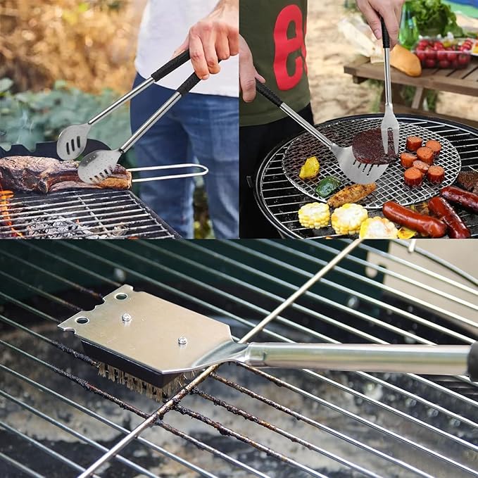 Golf Grilling Gifts for Men 8pcs Golf BBQ Grill Accessories Tools Utensils Set - Image 7