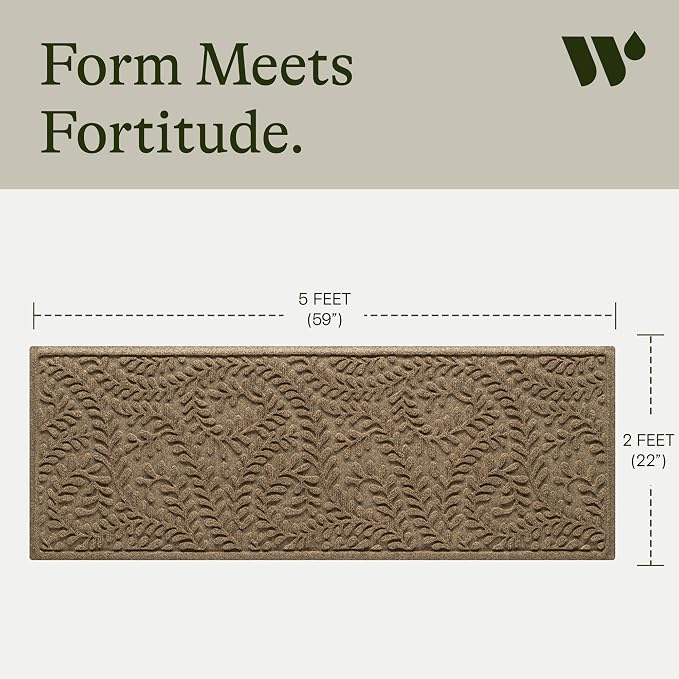 WaterHog Indoor/Outdoor Door Mat, Made in USA, Durable & Skid-Resistant Front - Image 3