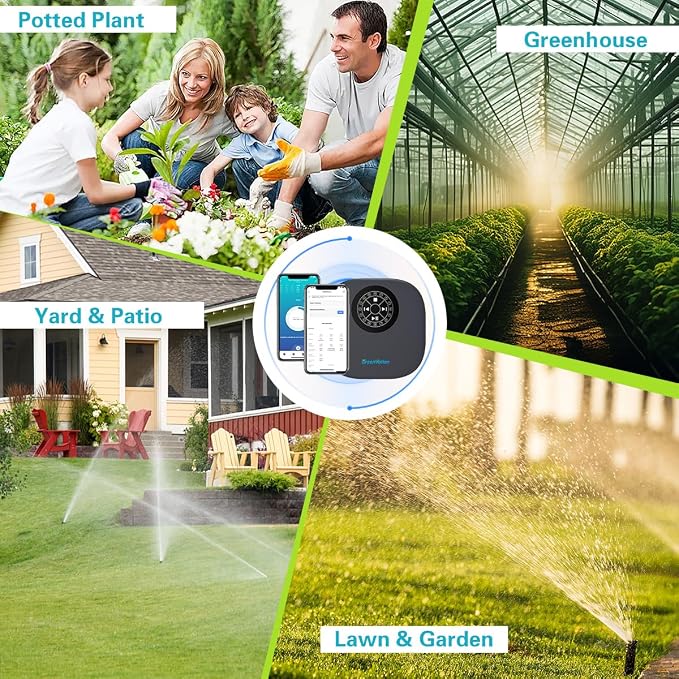 Smart Sprinkler Controller, 16-Zone/Station Irrigation System - Image 7