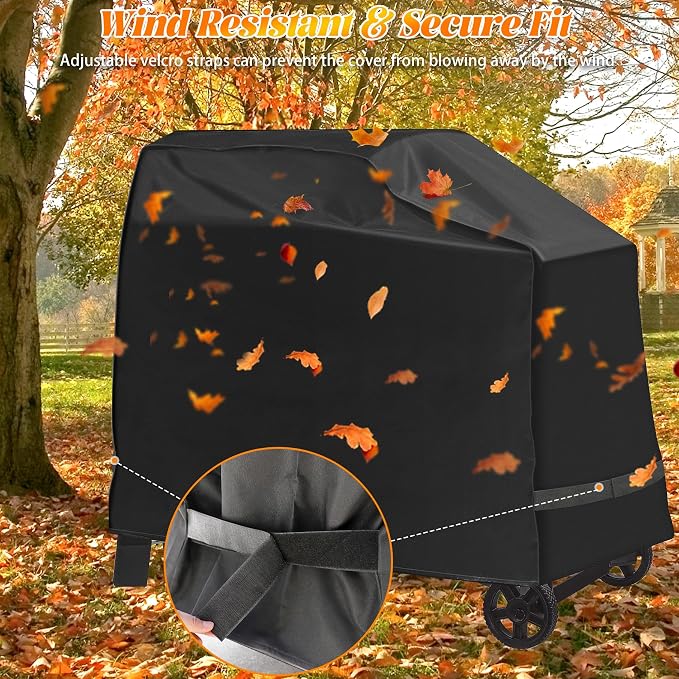 Grill Cover for Traeger Woodridge Accessory Wood Ridge Replacement Parts BAC761 - Image 4
