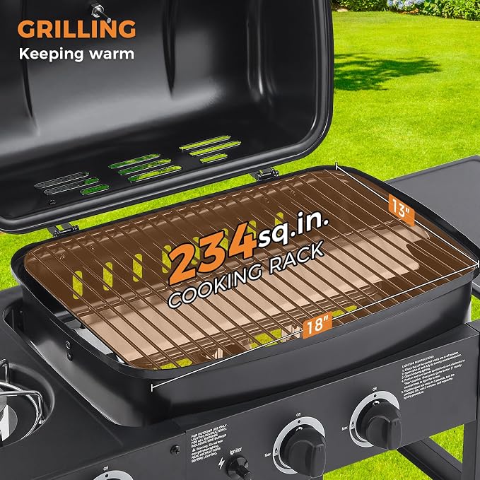 Lyromix 2 Burner Gas Grill - Image 3
