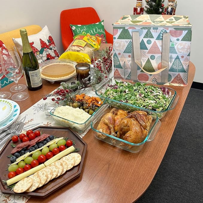 VENO 2 Pack Cooler Bag, Insulated Grocery Bags - Image 7