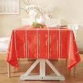 Chassic 60 x 84 inches Farmhouse Style Linen tablecloths, Wrinkle Resistant by Chassic