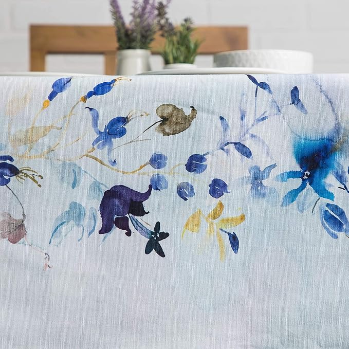 Maison d' Hermine Table Cloth Square Table 100% Cotton 54 x 54 Inches - Image 7