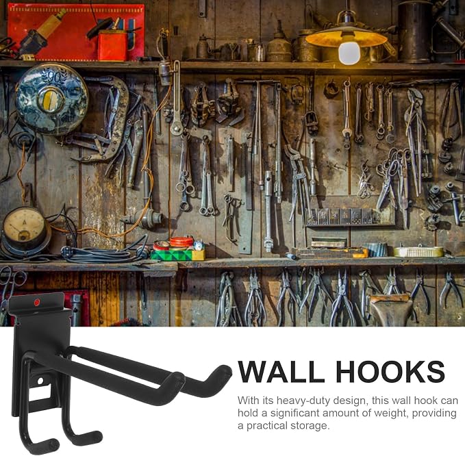 Heavy Duty Garage Wall Hooks Multi-Function Utility Storage Hook Heavy-Duty - Image 3