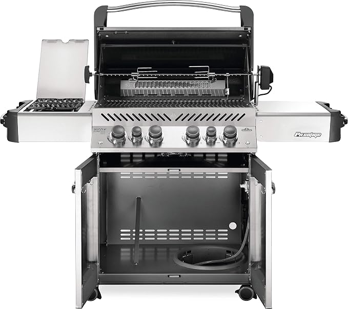 Napoleon P500RSIBNSS-3 Prestige 500 RSIB Natural Gas Grill, sq. in + Infrared - Image 3