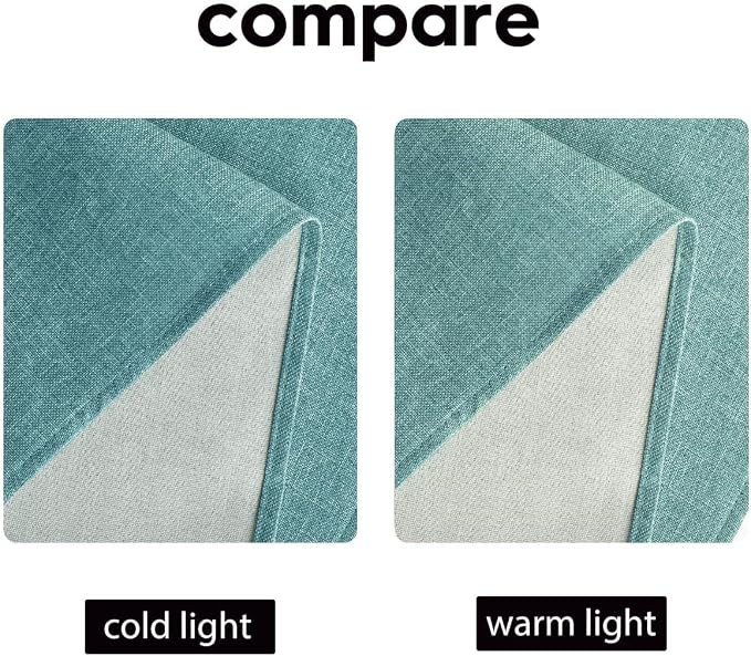 Artoid Mode Turquoise Aqua Table Runner, Seasonal Summer Washable Kitchen - Image 5