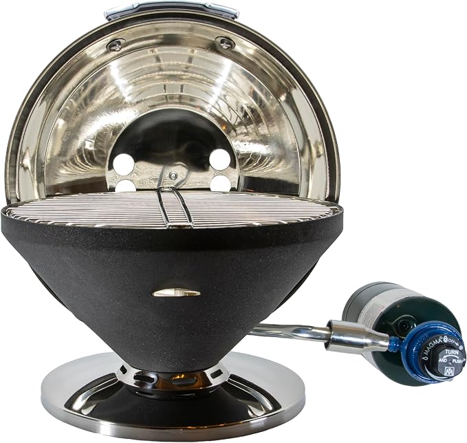 Magma C10-105-G Graphite Beach Fire Gas Grill | Portable Gas BBQ | Compact by MagmaProducts