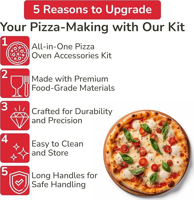 Premium Pizza Oven Accessories Kit - Image 2