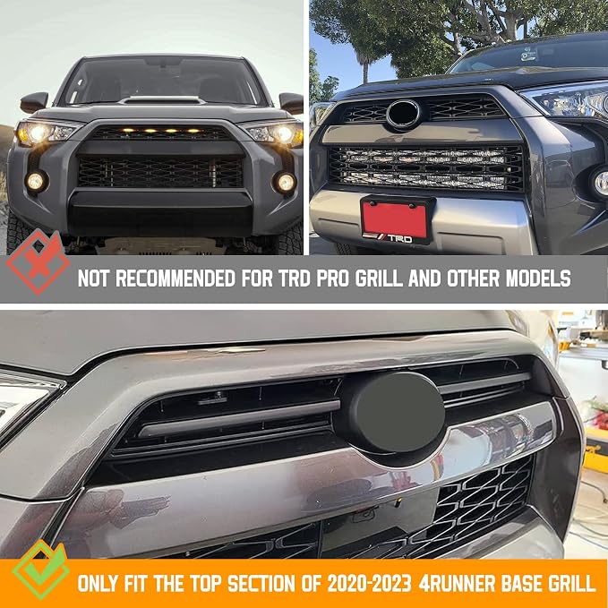 Upgraded 4 PCS Led Grill Lights Compatible - Image 5