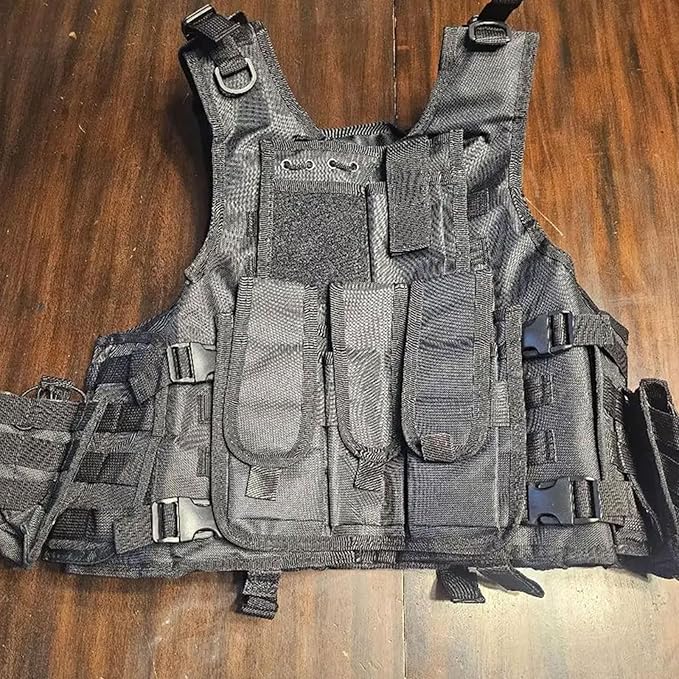 YAKEDA Adjustable Tactical Airsoft Training Vest | Camping, Gift - Image 6