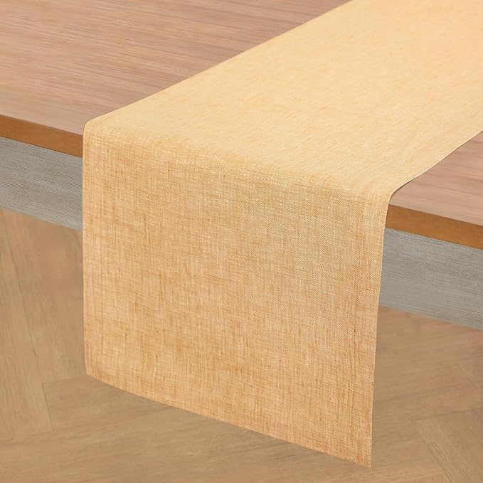 Solino Home Linen Table Runner 144 Inches Long by SolinoHome
