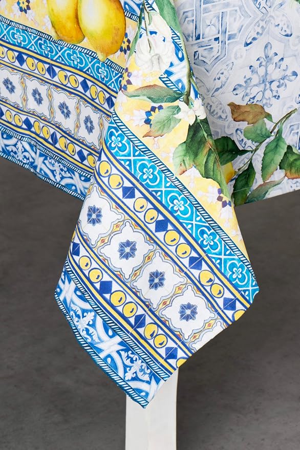 Maison d' Hermine Table Cloth Rectangle Table 100% Cotton 70 x 120 Inches - Image 8