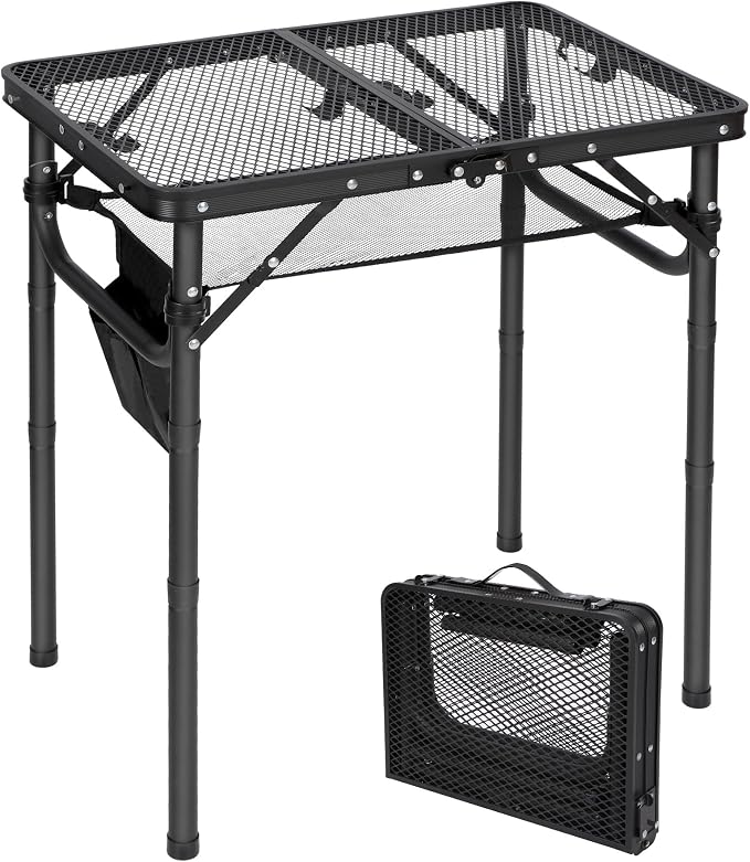 REDCAMP Small Folding Grill Table by REDCAMP