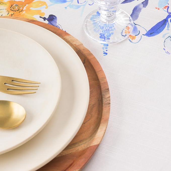 Maison d'Hermine Table Cloth Round Table 100% Cotton Tablecloth - Image 8