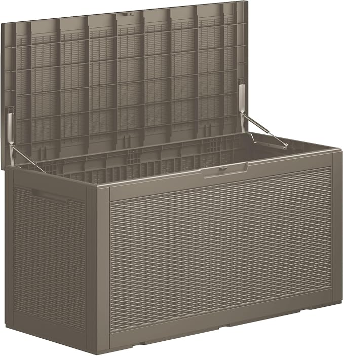 100 Gallon Patio Storage Bench by Unknown