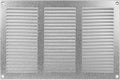 Repa Market 12x8 Inch Air Vent Cover/Galvanized Steel Louvered Grill Cover by RepaMarket