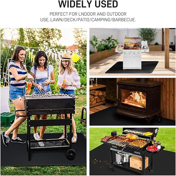 90" x 48" Extra Large Under Grill Mat - Image 6