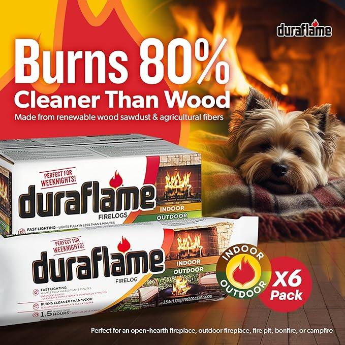 Duraflame 18-Pack Firelogs, Wood Alternative - Image 3