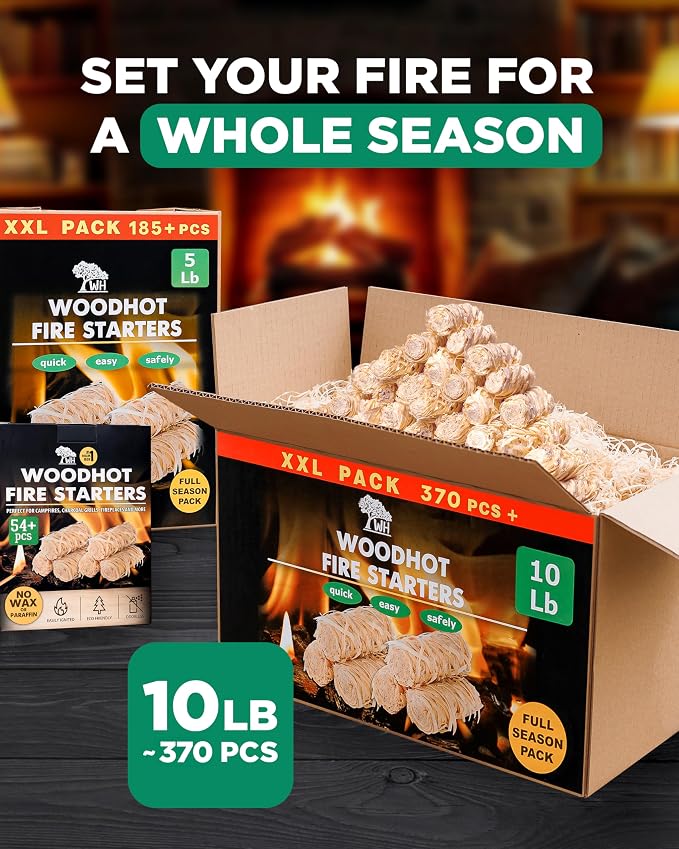 WH 370 pcs Natural Fire Starters - Image 7