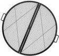 Stanbroil X-Marks Fire Pit Cooking Grill Grates, Foldable Round Cooking Grate by Stanbroil