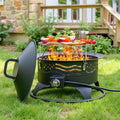 24 Inch Portable Propane Fire Pit by Panovue