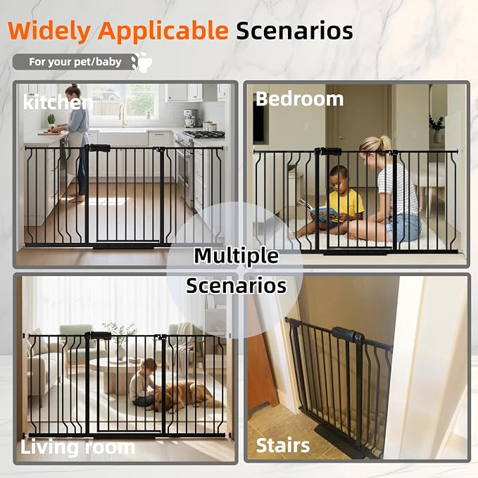 TSAYAWA Extra Wide Baby Gate - Image 8