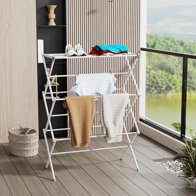 Drying Rack for Laundry, Foldable Clothes Drying Rack, Small Collapsible Dry - Image 6