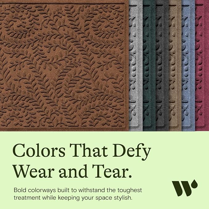 WaterHog Indoor/Outdoor Door Mat, Made in USA, Durable & Skid-Resistant Front - Image 4