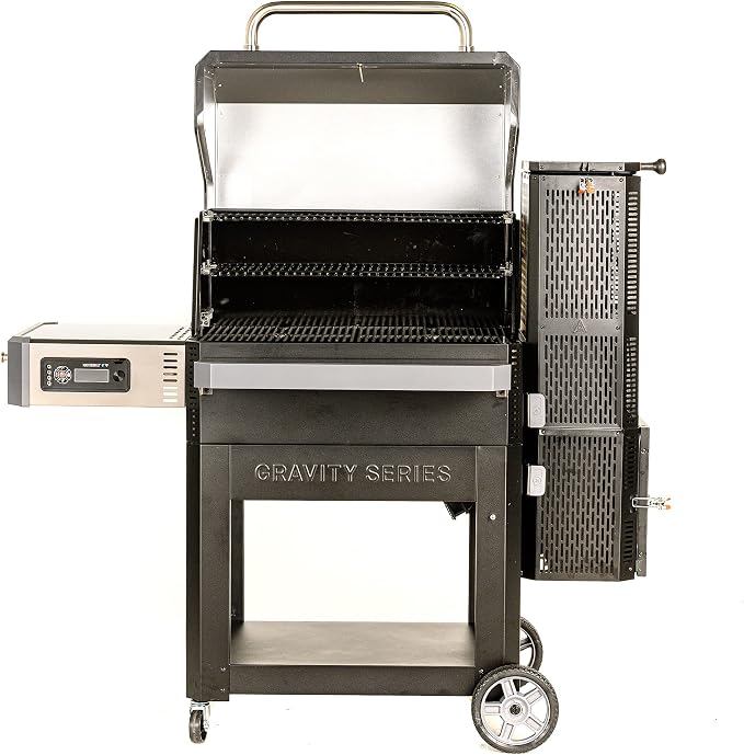Masterbuilt Gravity Series 1050 Digital Charcoal Grill Smoker Combo + Cover - Image 3