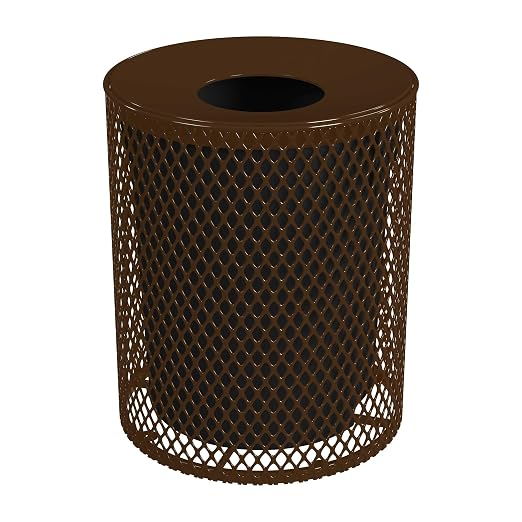 Leisure Craft Heavy-Duty 32 Gallon Receptacle, Liner Included, Made by LeisureCraft