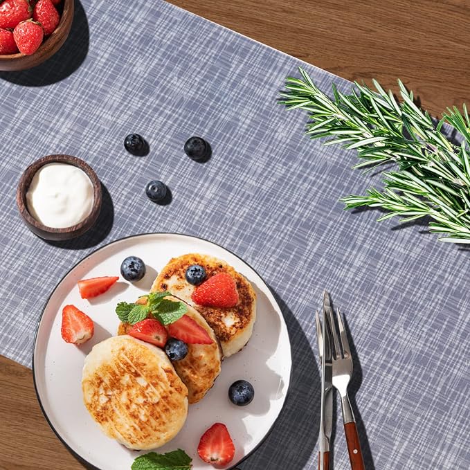 2 Pcs Trivet Table Runner Hot Plates Mat 12 X 40 Inch Heat Resistant Table - Image 2