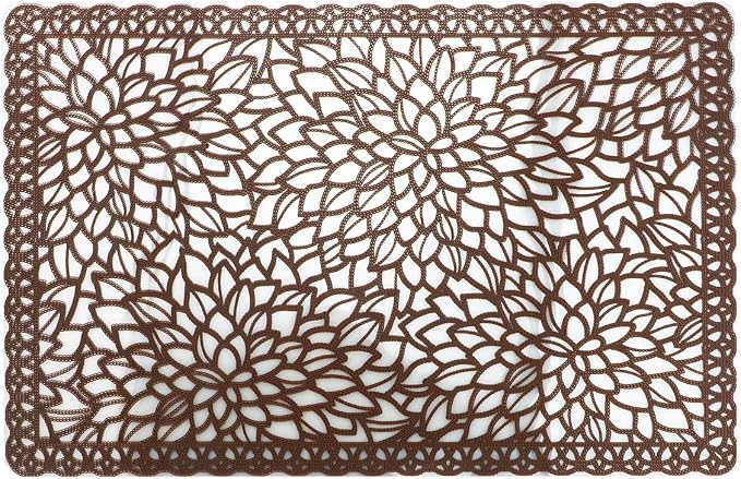 Gugrida Plastic Brown Placemats - Image 5