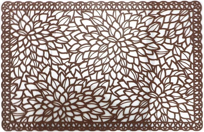 Gugrida Plastic Brown Placemats by Unknown