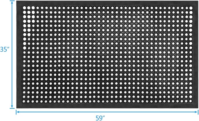 Large Rubber Doormat for Outside - Image 2