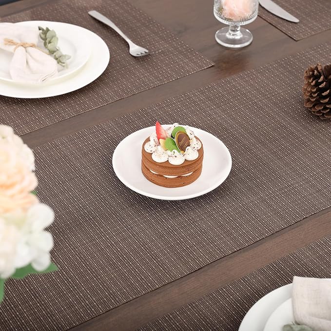 Myir JUN Table Runner, Vinyl Table Runner Indoor 72 Inch Long Arbitrarily - Image 3