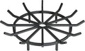 SteelFreak Heavy Duty Wagon Wheel Firewood Grate by SteelFreak
