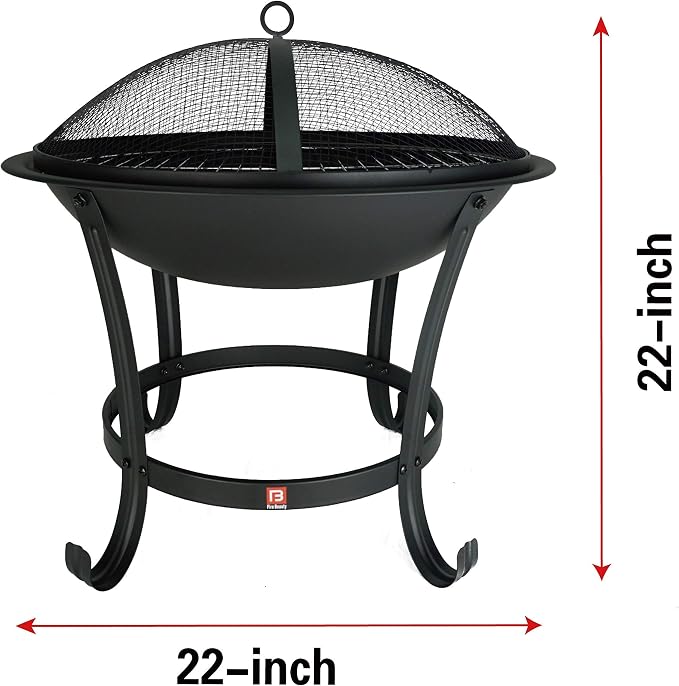 FireBeauty Fire Pit BBQ Grill Pit Bowl - Image 5