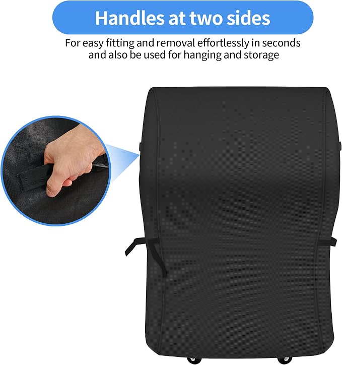 NEXCOVER Grill Cover, 30 Inch Waterproof BBQ Cover, 600D Heavy Duty Gas Grill - Image 4