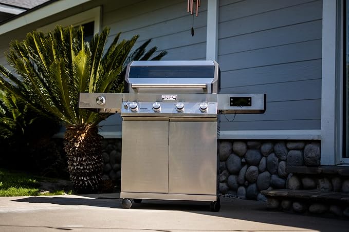 Monument Grills Denali 405 4-Burner Liquid Propane Gas Smart bbq Grill - Image 3