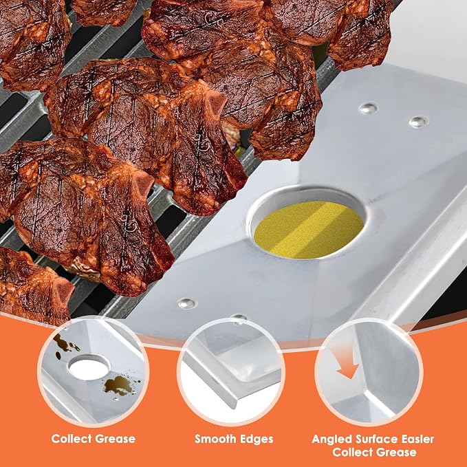 99251 Grease Tray for Weber Genesis Silver A, Drip Pan Tray for Weber Spirit - Image 4