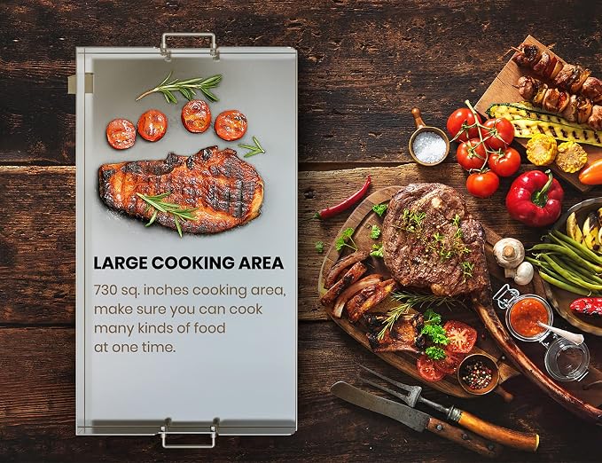 Stanbroil 36 inch Stainless Steel Flat Top Gas Grill Griddle Replacement - Image 5