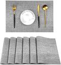 Leetaltree Grey Placemats, Heat Resistant Non-Slip Place mats by Leetaltree-ArtatEveryTable