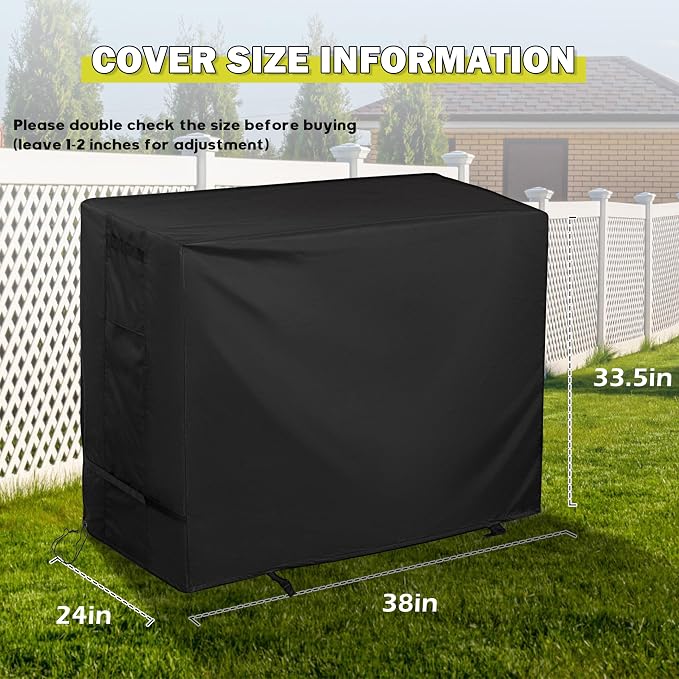 Griddle Cover for Royal Gourmet GB2000 2 Burner Grill, Flat Top Grill Cover for - Image 7