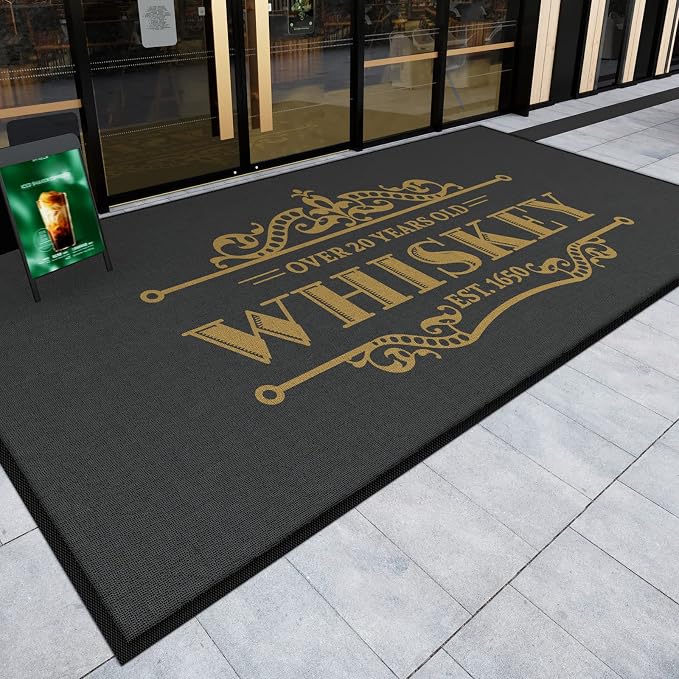 ALLEVI Custom Commercial Grade Area Rugs and Mats Non-Slip Rubber Backing by ALLEVIDM