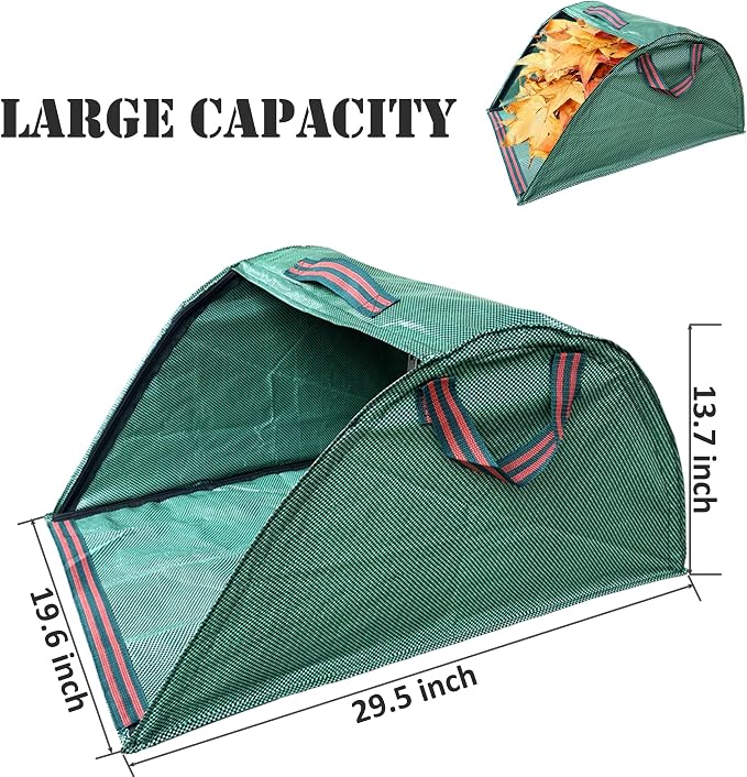 Trash Bag Holder Outdoor Leaf Bag Support Stand - Image 5