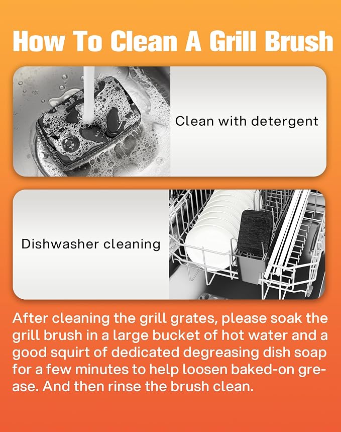 Grill Brush Bristle Free, Grill Brush - Image 5