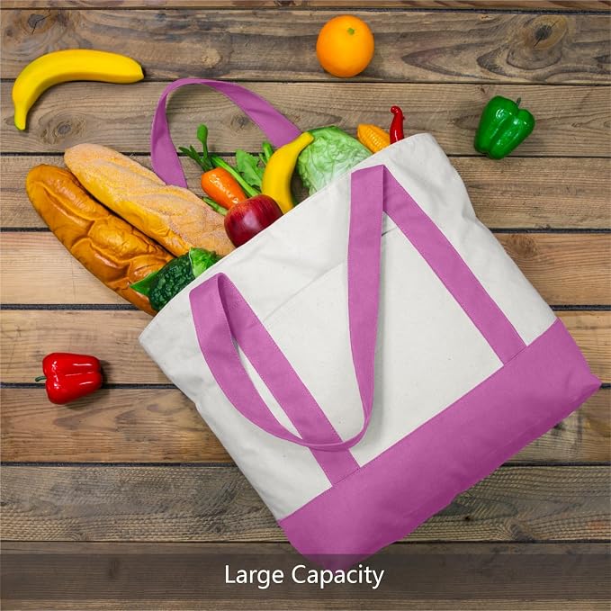 TOPDesign 1-Pack Canvas Tote Bag - Image 4