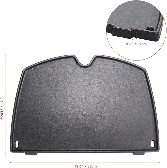 Uniflasy 6558 Cast Iron Griddle Plate - Image 3